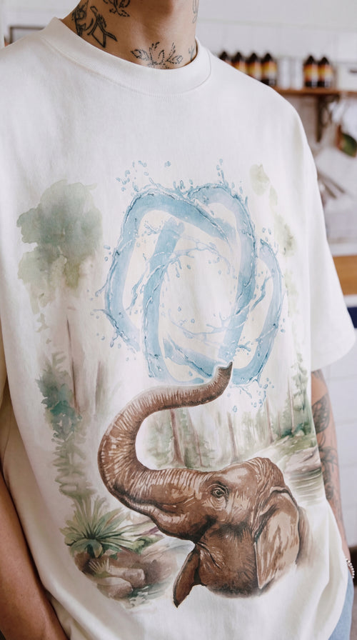 Elephant flow Oversized Tshirt