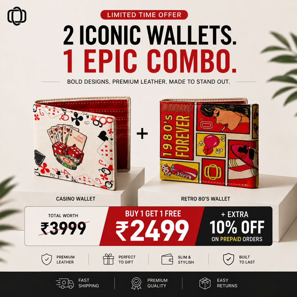 Buy 1 Get 1 Combo 4 (Retro & Poker)
