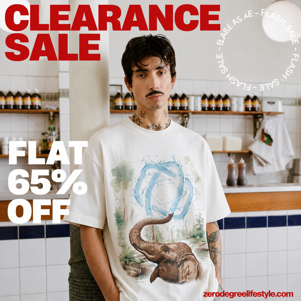 Elephant flow Oversized Tshirt