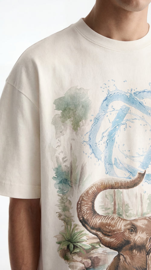 Elephant flow Oversized Tshirt