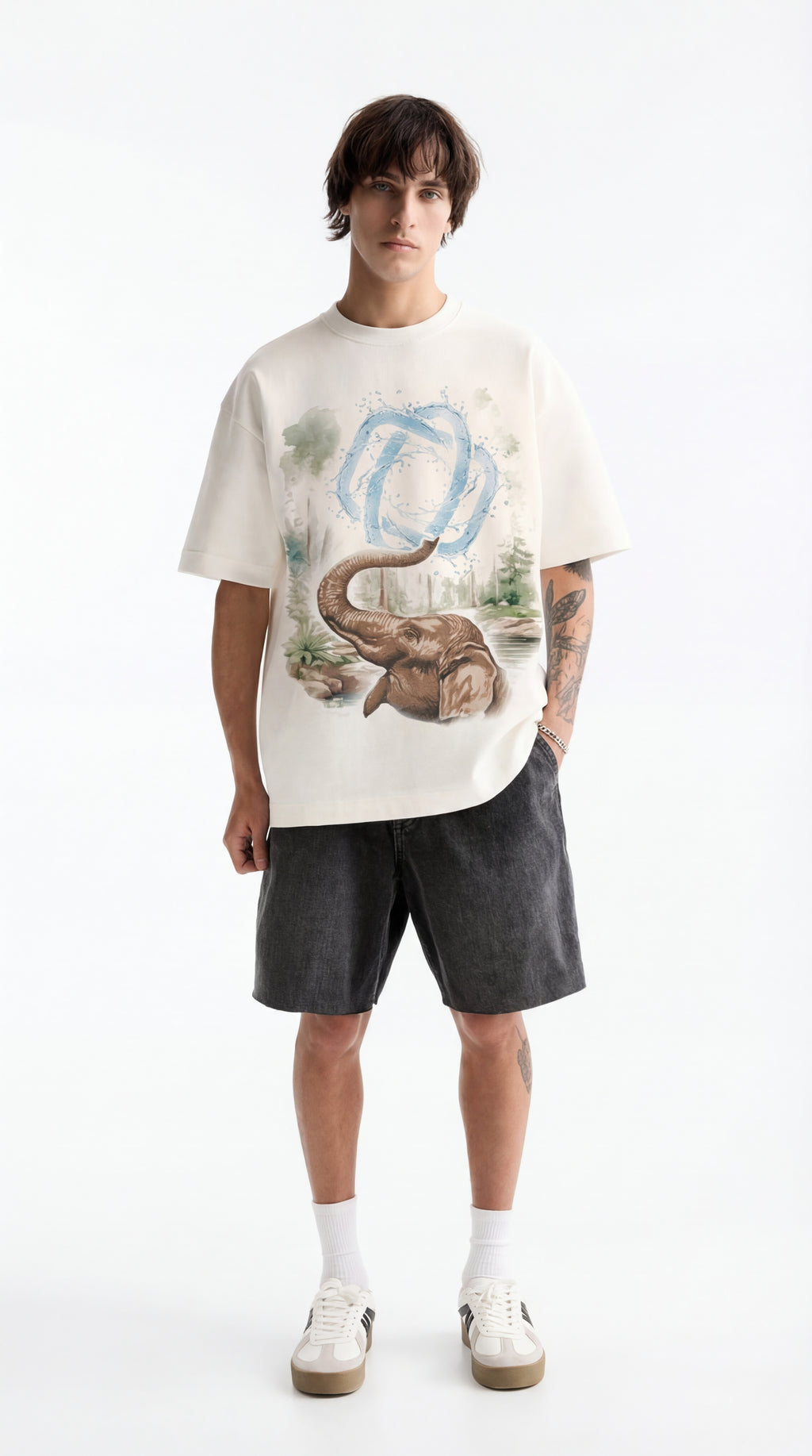 Elephant flow Oversized Tshirt